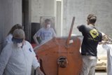 Concrete Mixer in Action