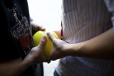 The Tennis Ball Toss