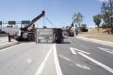 Loading an Overturned Truck