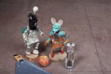 Toy Figures with Apples