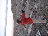 Red Jacket at the Archaeological Site