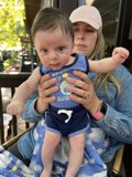 A Loving Moment with Baby Wesley
