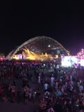 Nighttime Crowd at Urban Concert