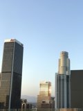 Rooftop View of Los Angeles Cityscape