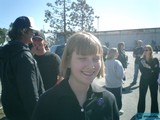Smiling Girl in Baseball Cap