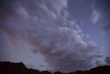 Night Sky Above the Mountains