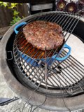 Grilled Pork Steak on a Summer Evening