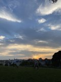 Golden Hour at Alamo Square