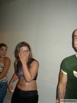 Two Friends Showing off their Tattoos