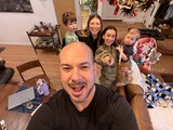 Family Selfie at Holiday Gathering