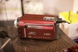 Red Digital Camera Ready to Capture Memories