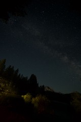Milky Way Rising Over Mount Lassen at Midnight