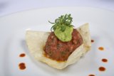 Delicious Meat and Avocado Tortilla