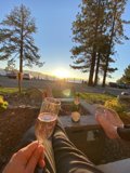 A Relaxing Evening by the Lake