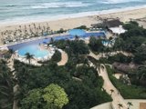Serene summer scene at the resort