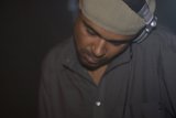Grey Shirt Portrait with Headgear