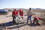 Mine Rescue Crew at Work