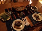 Dining Table Set Up for an Artistic Meal