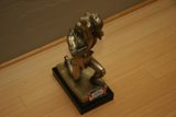 Bronze Baseball Bat Holder