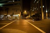 Nighttime Drive in the Urban Metropolis