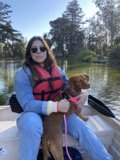 Lake Adventure with My Furry Companion