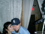 Kissing in the Photo Booth
