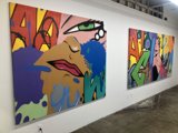 Graffiti Art Takes Over Traditional Paintings in Los Angeles