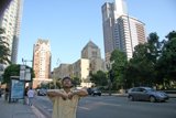 Man in the heart of the Metropolis