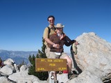 Couple Celebrates Summit of Mt. San Jacinto Peak