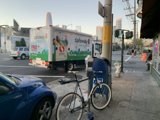 Blue Car Parked on San Francisco Street