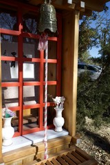 Traditional Japanese Bell at Santa Fe Shrine