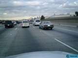 Busy Freeway Traffic