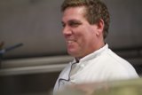 The Smiling Man in White