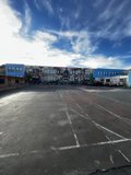 Iconic Cityscape Parking Lot View