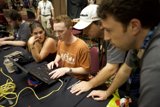 Nick Crompton Working on Laptop