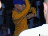 Man in Yellow Baseball Cap