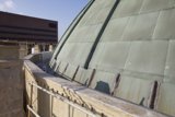 Metallic Dome Overlooking the Blue Sky