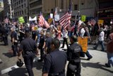 Patriotic Parade in the Heart of the City