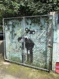 Street Art and a Furry Companion