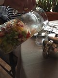 Pouring Georgian Fruit Lemonade