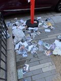 Forgotten Memories on the Sidewalk