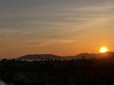Ocean, Mountains, and a Beautiful Sunset