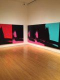 Artistic Display on Hardwood Flooring