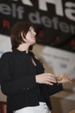 Confident Woman Giving a Speech