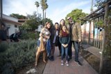 Group Shot on the Brick Walkway