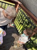 Sunny Moments on the Deck