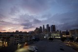 Sunset over the Urban Metropolis