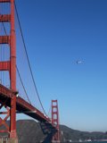 Flying over the Golden Gate