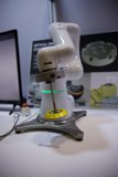 Futuristic Display: Interactive Robot at 2023 RoboBusiness Conference