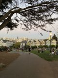 Neighborhood Gathering at Alamo Square
